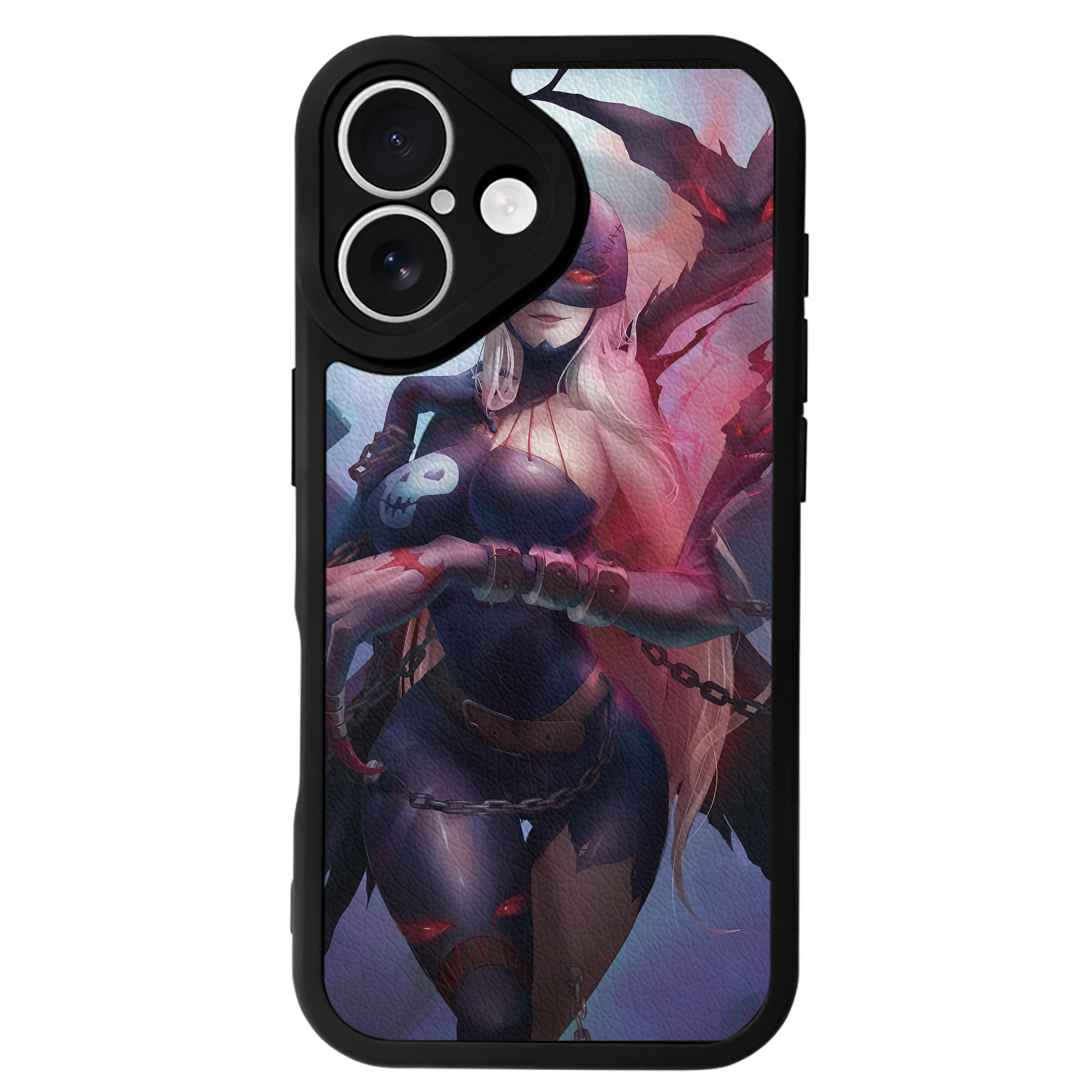 （画像用） Digimon デジタルモンスター/デジモン 【iPhone 16シリーズ対応】シリコンスマホケース（レザー調） 材質：シリコン